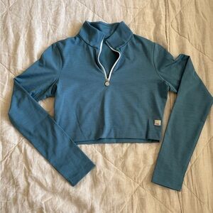 Vuori Cropped Quarter Zip